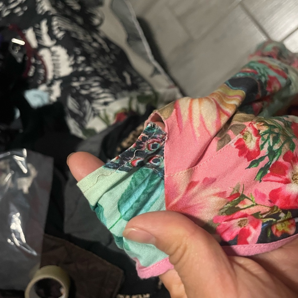 Hell Bunny Vixen Peacock Pastel Swing Dress - Picture 5 of 6